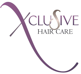XCLUSIVE HAIR CARE logo