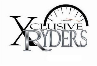 XCLUSIVE RYDERS 5 6 7 8 9 10 logo