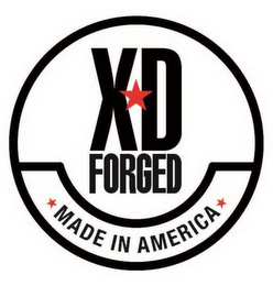 XD FORGED MADE IN AMERICA logo