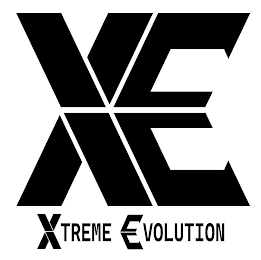 XE XTREME EVOLUTION logo