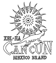 XEL HA CANCUN MEXICO BRAND logo