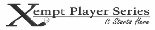 XEMPT PLAYERS SERIES logo