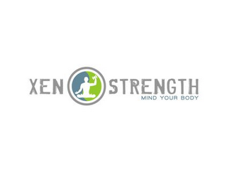 XEN STRENGTH MIND YOUR BODY logo
