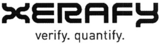 XERAFY VERIFY. QUANTIFY. logo