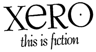 XERO THIS IF FICTION logo