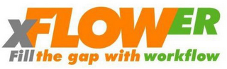 XFLOWER FILL THE GAP WITH WORKFLOW logo