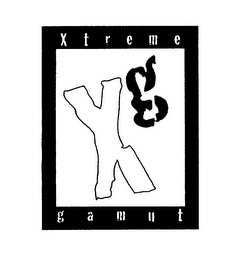 XG XTREME GAMUT logo