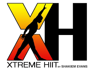 XH XTREME HIIT BY SHAKIEM EVANS logo