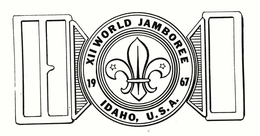 XII WORLD JAMBOREE 1967 IDAHO, U.S.A. logo