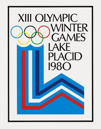 XIII OLYMPIC WINTER GAMES LAKE PLACID 1980 logo