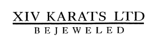 XIV KARATS LTD B E J E W E L E D logo