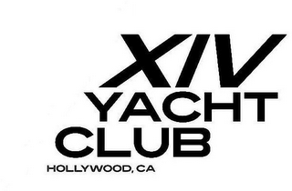 XIV YACHT CLUB HOLLYWOOD, CA logo