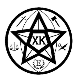 XK E logo