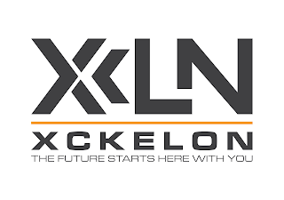 XKLN XCKELON THE FUTURE STARTS HERE WITH YOU logo