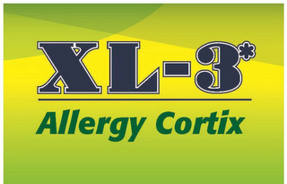 XL-3 ALLERGY CORTIX logo