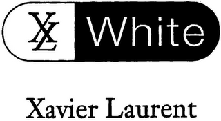 XL WHITE XAVIER LAURENT logo