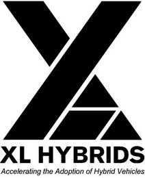 XL XL HYBRIDS ACCELERATING THE ADOPTION OF HYBRID VEHICLES logo