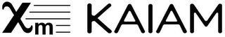 XM KAIAM logo