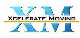 XM XCELERATE MOVING logo