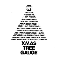 XMAS TREE GAUGE M MARSH logo