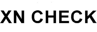 XN CHECK logo