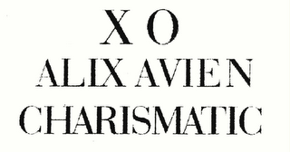 XO ALIX AVIEN CHARISMATIC logo
