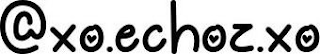 @ XO. ECHOZ. XO logo