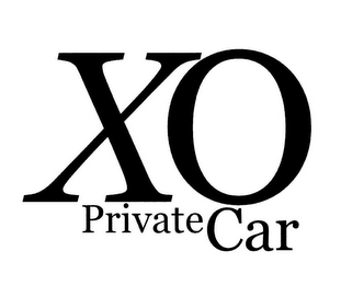 XO PRIVATE CAR logo