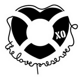 XO THE LOVE PRESERVER logo
