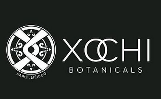 XOCHI BOTANICALS PARIS MEXICO logo