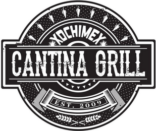 XOCHIMEX CANTINA GRILL EST. 2009 logo