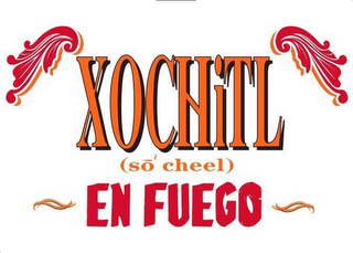XOCHITL (SO CHEEL) EN FUEGO logo