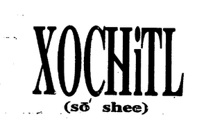 XOCHITL (SO SHEE) logo