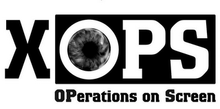 XOPS OPERATIONS ON SCREEN logo