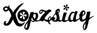 XOPZSIAY logo