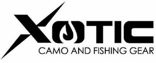 XOTIC CAMO AND FISHING GEAR logo