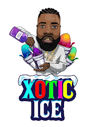 XOTIC ICE XOTIC ICE EXOTIC FLAVOR logo