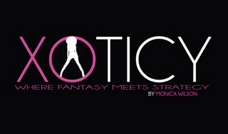 XOTICY WHERE FANTASY MEETS STRATEGY BY MONICA WILSON logo