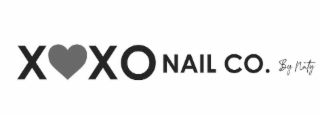 XOXO NAIL CO. BY NATY logo