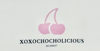 XOXOCHOCHOLICIOUS SO SWEET logo