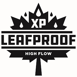 XP LEAFPROOF HIGH FLOW logo