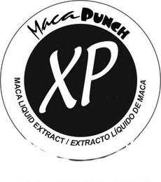 XP MACAPUNCH MACA LIQUID EXTRACT / EXTRACTO LIQUIDO DE MACA logo