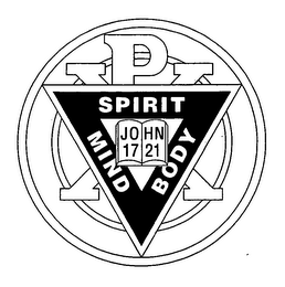 XP SPIRIT MIND BODY JOHN 17 21 logo
