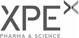 XPE X PHARMA & SCIENCE logo