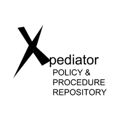 XPEDIATOR POLICY & PROCEDURE REPOSITORY logo