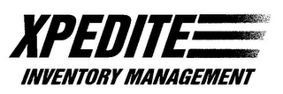 XPEDITE INVENTORY MANAGEMENT logo