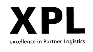 XPL EXCELLENCE IN PARTNER LOGISTICS logo