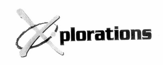 XPLORATIONS logo