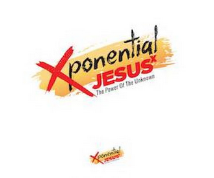 XPONENTIAL JESUS X THE POWER OF THE UNKNOWN logo