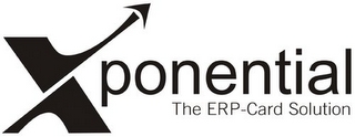 XPONENTIAL THE ERP-CARD SOLUTION logo